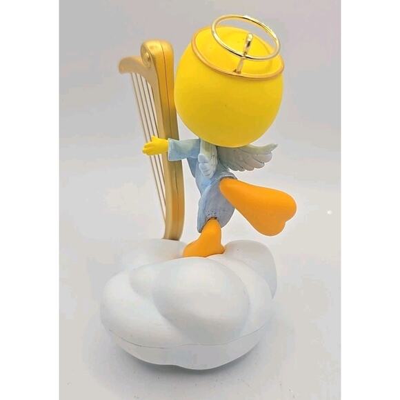 2005 Hallmark Ornament Tweety Plays An Angel Looney Tunes Magic Music U67 - Picture 3 of 7